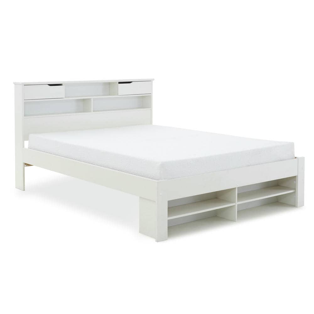 Fabio - Wooden Bookcase Storage Bed - Bickfords