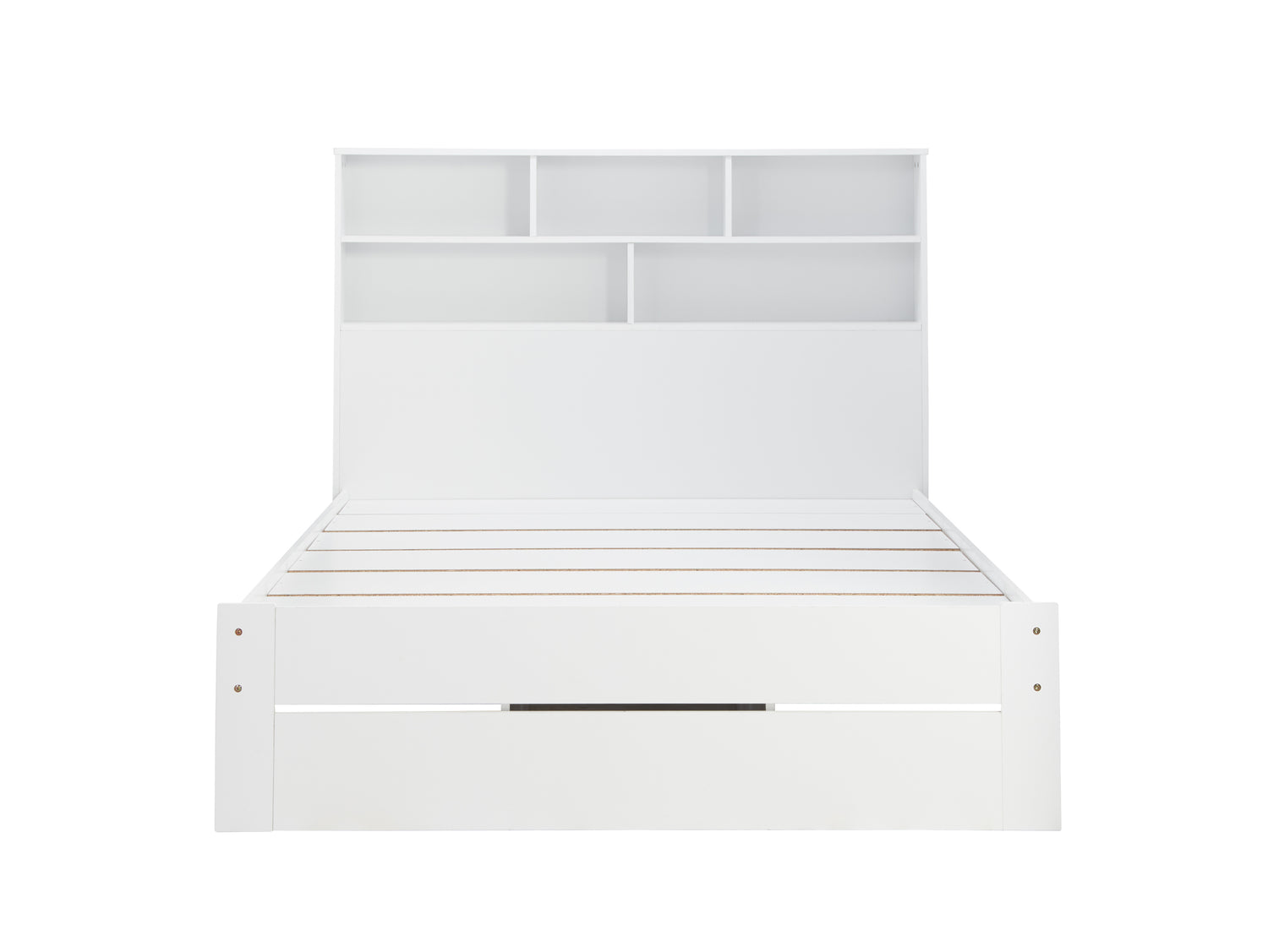Alfie - White Wooden Storage Bed Frame - Bickfords