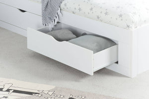 Appleby - White Wooden - Single Bed - Bickfords