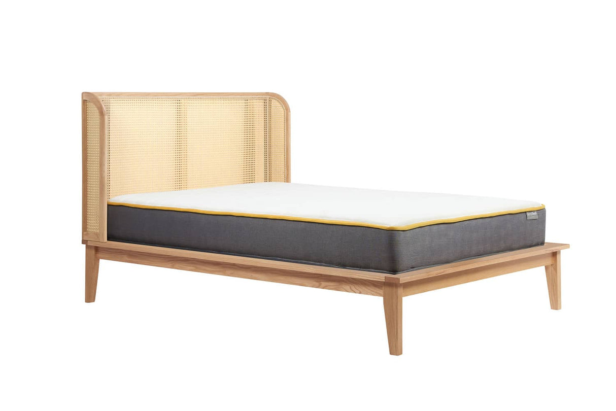 Astrid - Double Rattan Bed - Wooden Bed - Bickfords