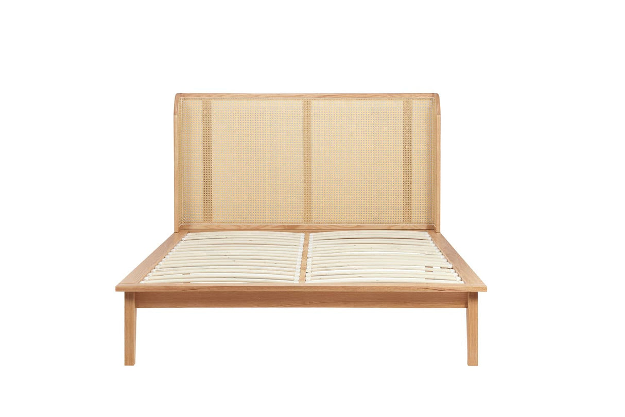 Astrid - Double Rattan Bed - Wooden Bed - Bickfords