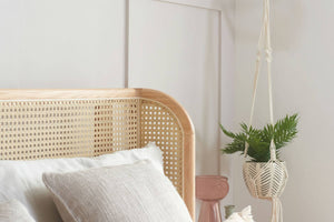 Astrid - Double Rattan Bed - Wooden Bed - Bickfords