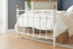 Atlas - Traditional Metal Bed Frame - Bickfords