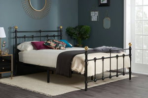 Atlas - Traditional Metal Bed Frame - Bickfords