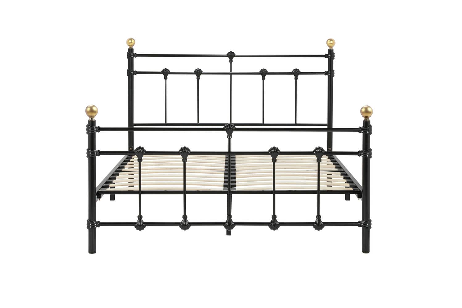Atlas - Traditional Metal Bed Frame - Bickfords