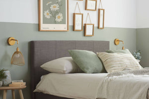 Berlin - Upholstered Grey Fabric Ottoman Bed - Bickfords