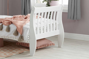 Belford - White Pine Wooden Bed Frame - Bickfords