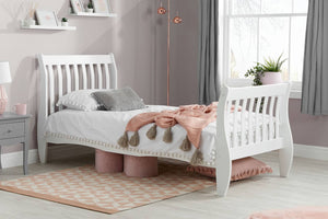 Belford - White Pine Wooden Bed Frame - Bickfords