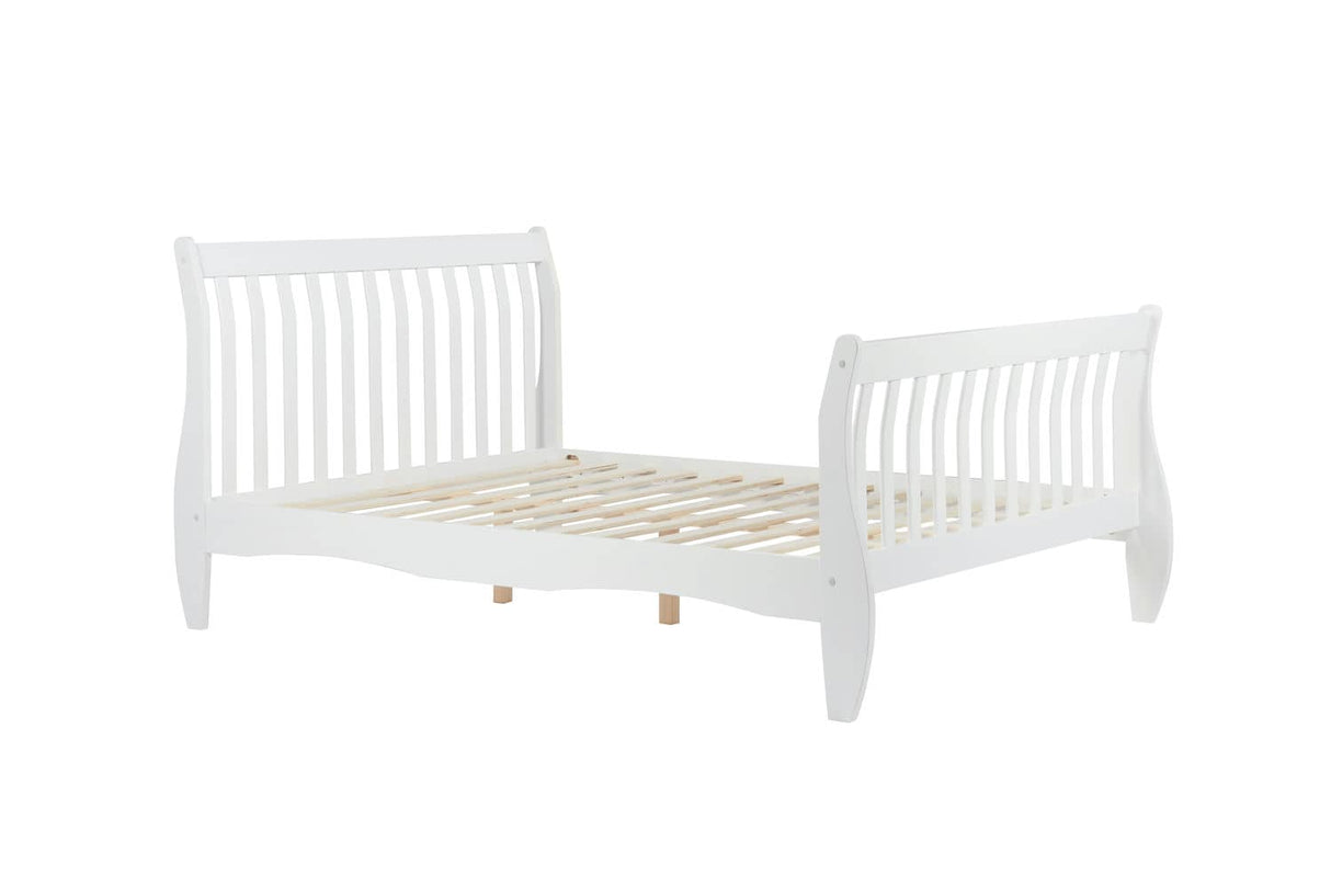 Belford - White Pine Wooden Bed Frame - Bickfords