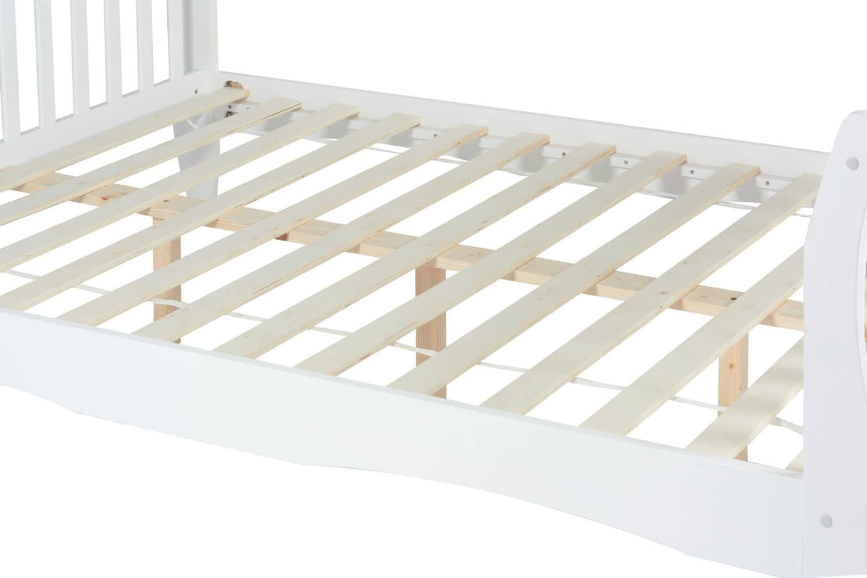 Belford - White Pine Wooden Bed Frame - Bickfords