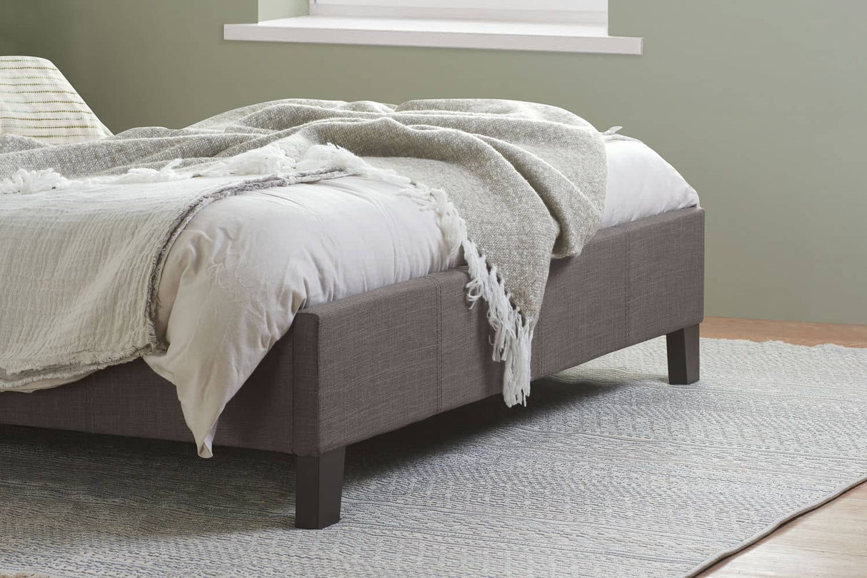 Berlin - Crushed Velvet / Fabric Bed Frame - Bickfords