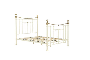 Bronte - Victorian Style Metal Bed Frame - Bickfords