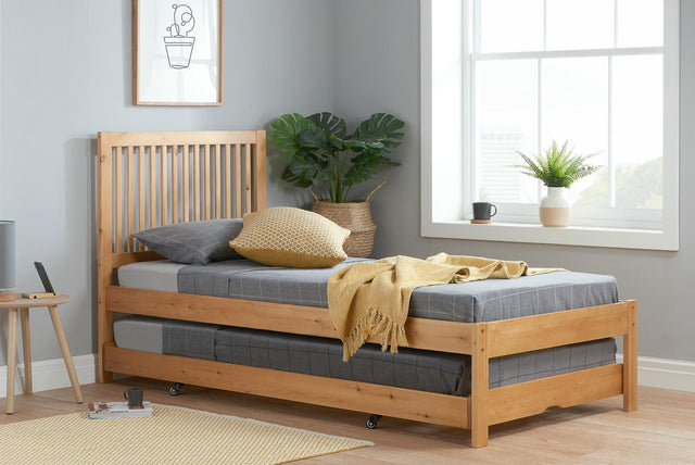 Buxton - Guest Bed Frame with Pull-Out Trundle - Bickfords