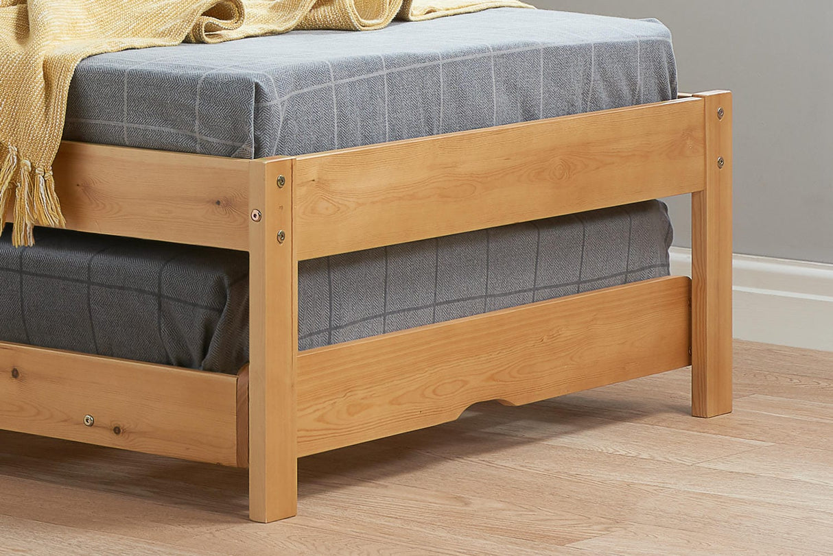 Buxton - Guest Bed Frame with Pull-Out Trundle - Bickfords