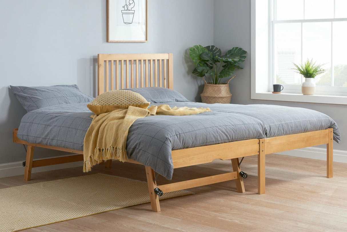 Buxton - Guest Bed Frame with Pull-Out Trundle - Bickfords