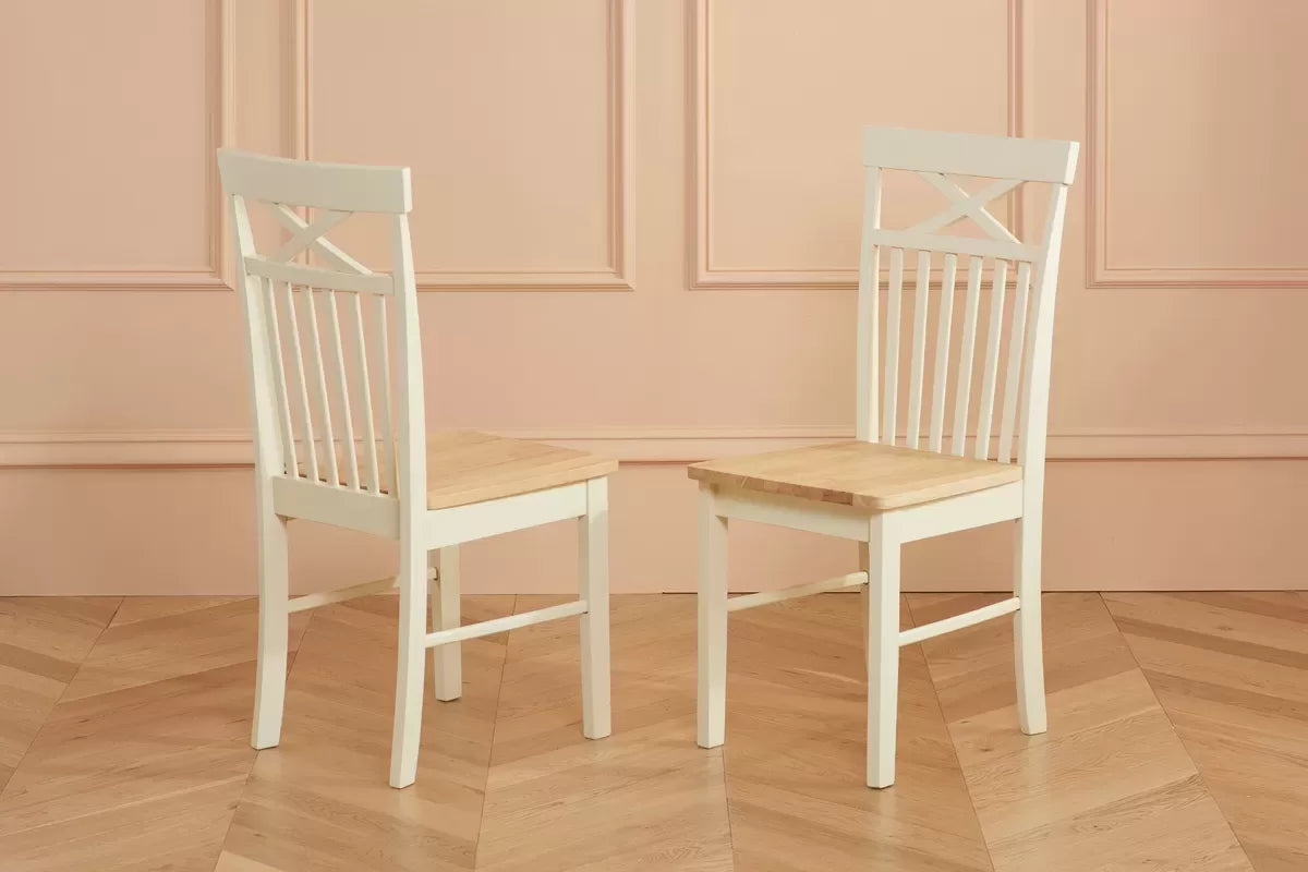 Chatsworth Round Extending Dining Table With 6 Chairs