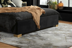 Chelsea - Luxurious Buttoned Velvet - Fabric Bed - Bickfords