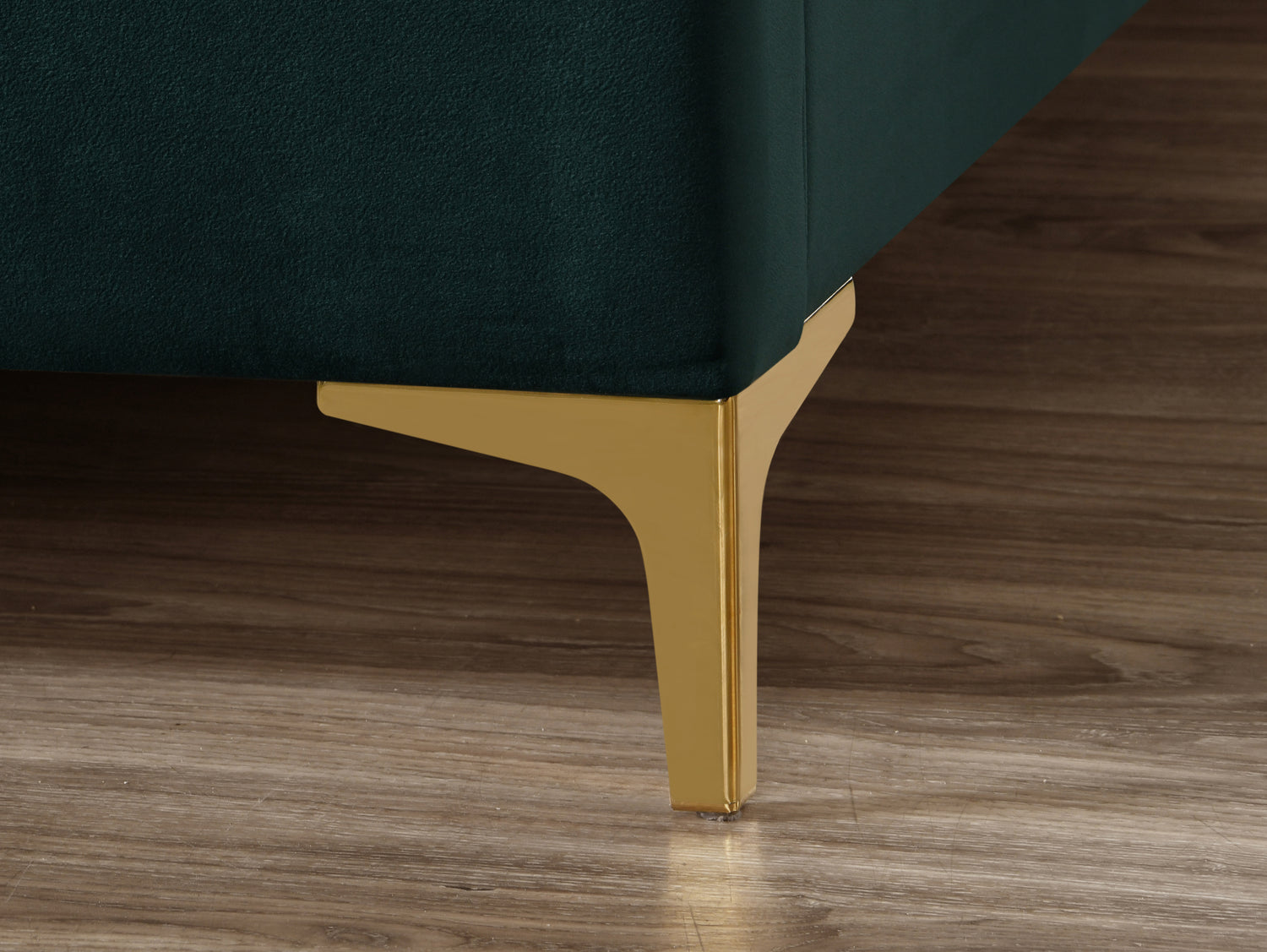 Clover - Upholstered Velvet Fabric Bed - Bickfords