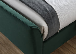 Clover - Upholstered Velvet Fabric Bed - Bickfords