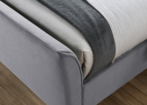 Clover - Upholstered Velvet Fabric Bed - Bickfords