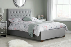 Cologne - Upholstered Button Fabric Bed - Bickfords