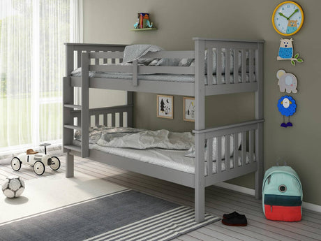 Carra - Solid Pine Wooden Bunk Bed - Bickfords