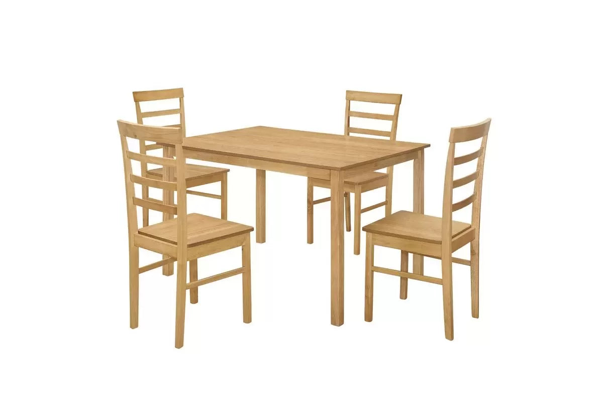 Cottesmore Rectangle Dining Table With 4 Upton Chairs - Bickfords