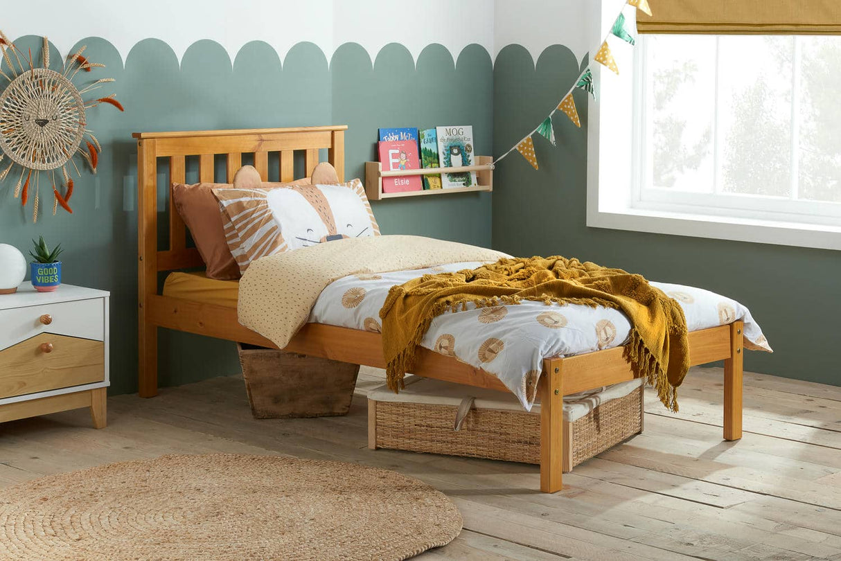 Denver - Wooden Pine Shaker Bed Frame - Bickfords