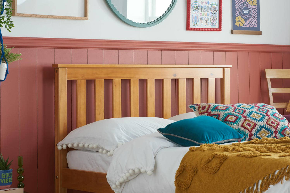 Denver - Wooden Pine Shaker Bed Frame - Bickfords