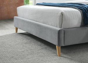 Elm - Upholstered Fabric Bed Frame - Bickfords