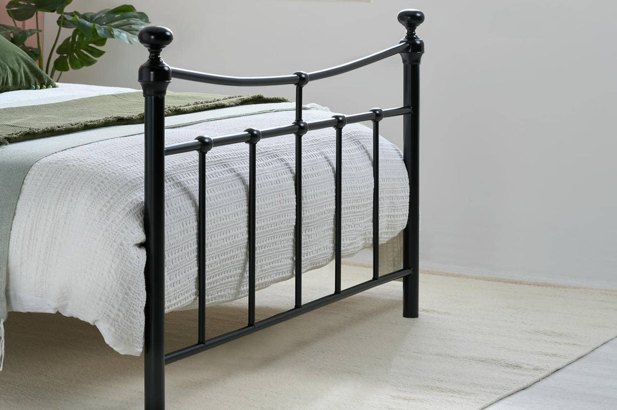 Emily - Classic Metal Bed Frame - Bickfords