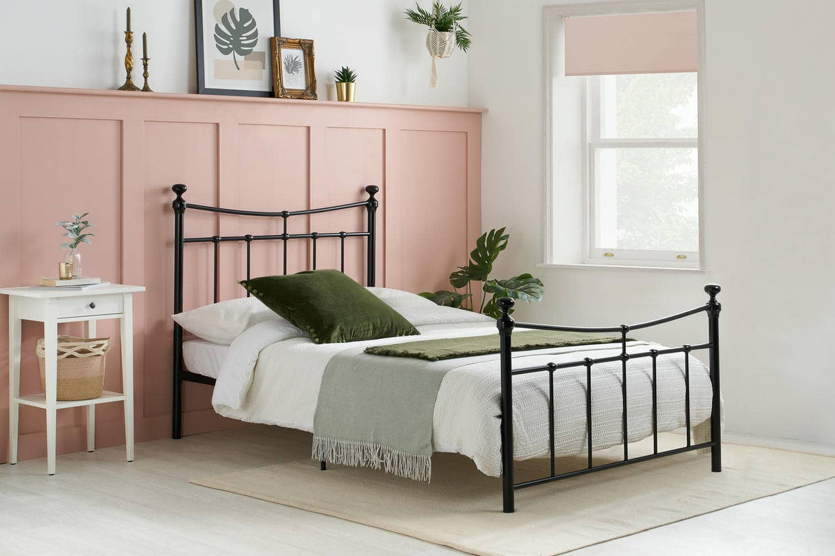 Emily - Classic Metal Bed Frame - Bickfords