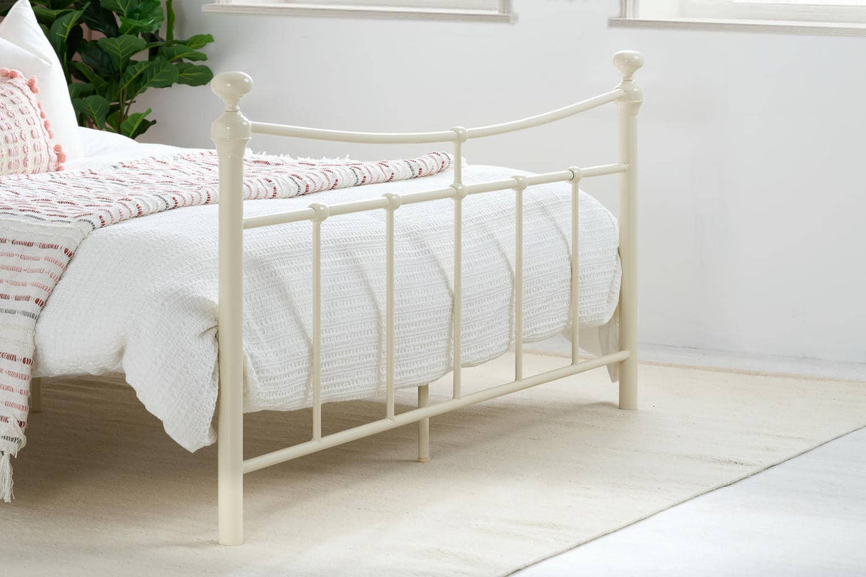 Emily - Classic Metal Bed Frame - Bickfords