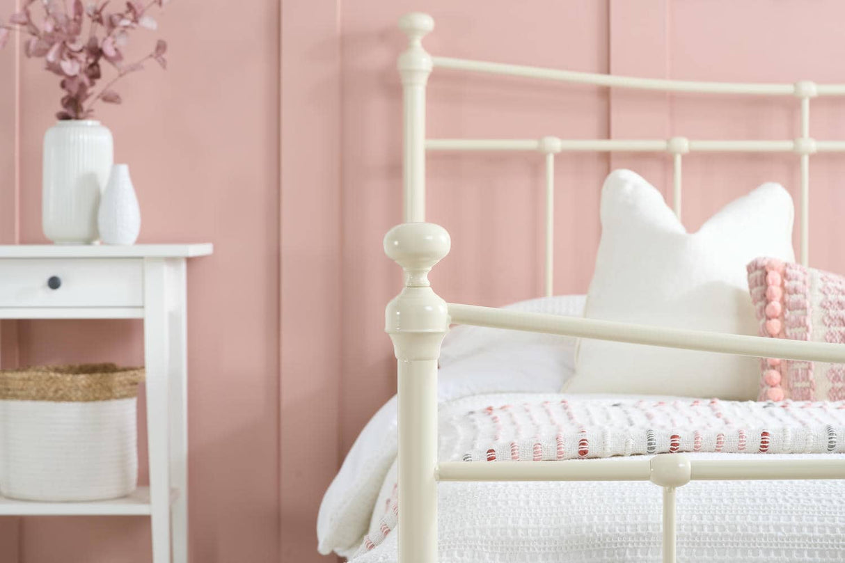 Emily - Classic Metal Bed Frame - Bickfords