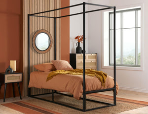 Farringdon - Metal Four Poster Bed Frame - Bickfords