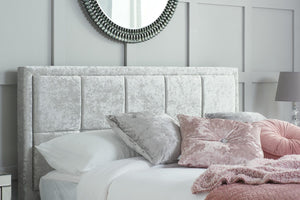 Hannover - Upholstered Fabric Bed Frame - Bickfords