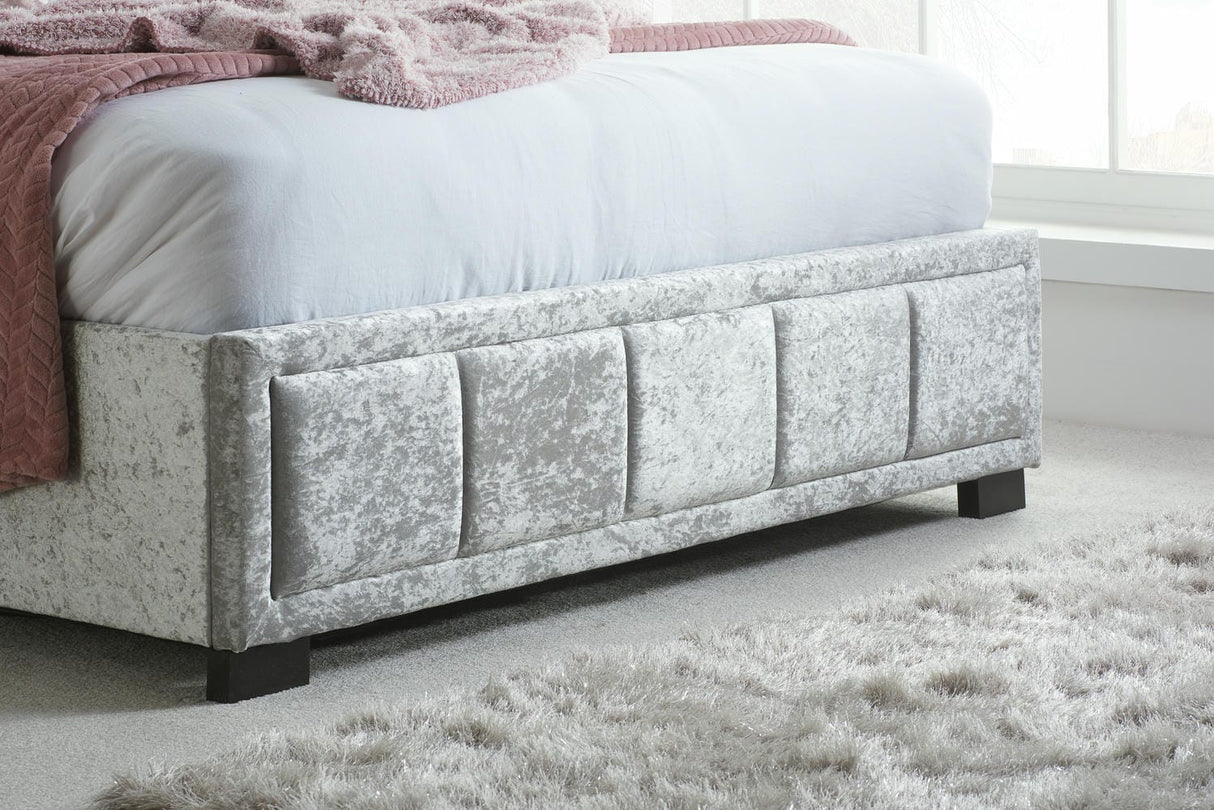 Hannover - Upholstered Fabric Bed Frame - Bickfords