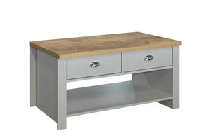 Highgate 2 Drawer Coffee Table - Bickfords