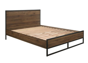 Houston - Walnut Wooden Bed Frame - Bickfords