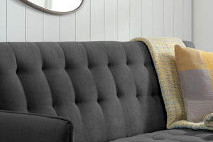 Hudson - Dark Grey Fabric - Sofa Bed - Bickfords