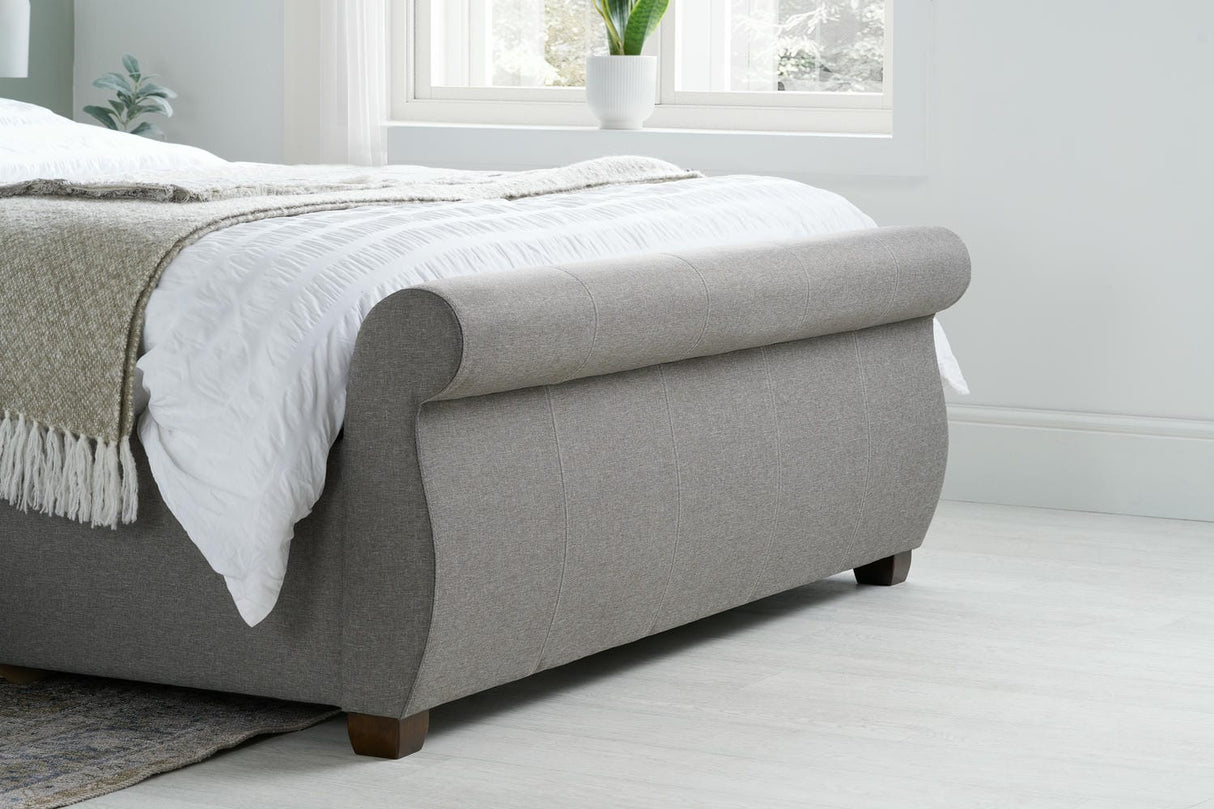 Lancaster - Upholstered Fabric Storage Bed - Bickfords