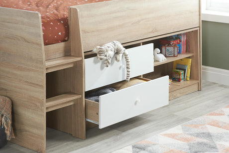 Leyton - Wooden Kids Cabin Bed - Bickfords