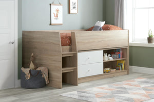 Leyton - Wooden Kids Cabin Bed - Bickfords