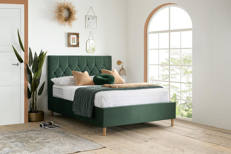 Loxley - Upholstered Fabric Ottoman Bed - Bickfords