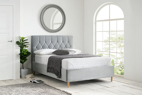 Loxley - Upholstered Fabric Ottoman Bed - Bickfords