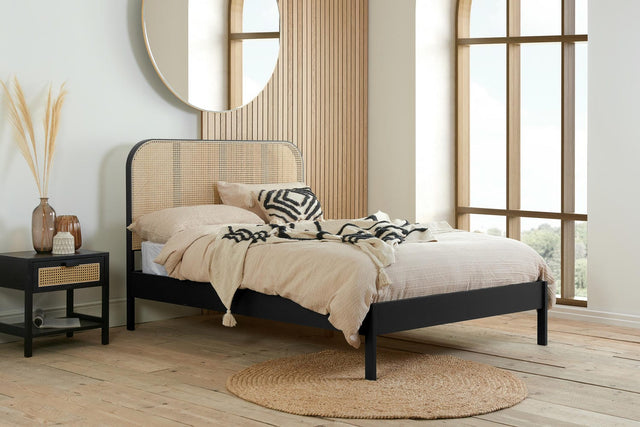 Margot - Wooden Rattan Bed Frame - Bickfords