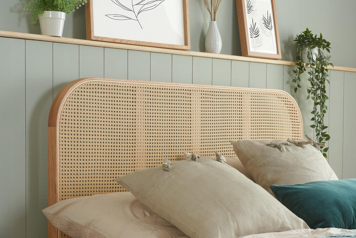 Margot - Wooden Rattan Bed Frame - Bickfords