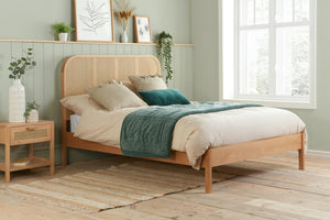 Margot - Wooden Rattan Bed Frame - Bickfords