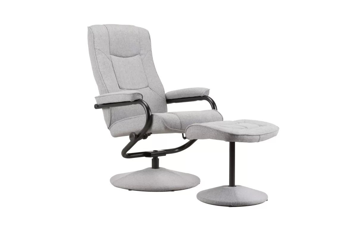 Memphis Swivel Chair and Footstool - Bickfords