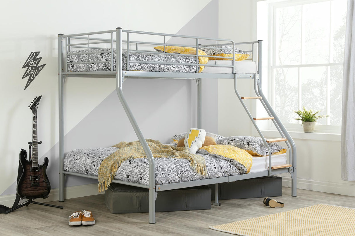 Nexus - Metal Triple Sleeper Bunk Bed - Bickfords